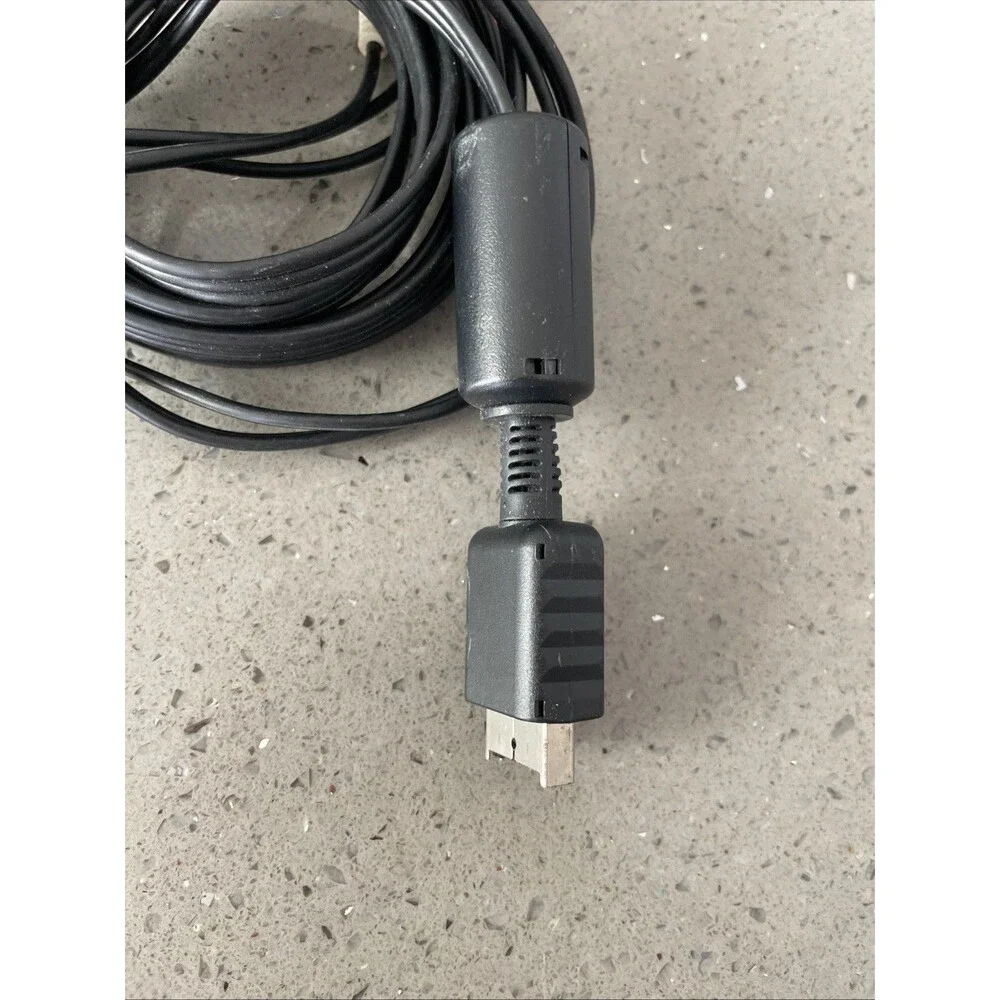 Sony Playstation AV Cable PS1 PS2 Official Audio Video A/V Composite OEM T46